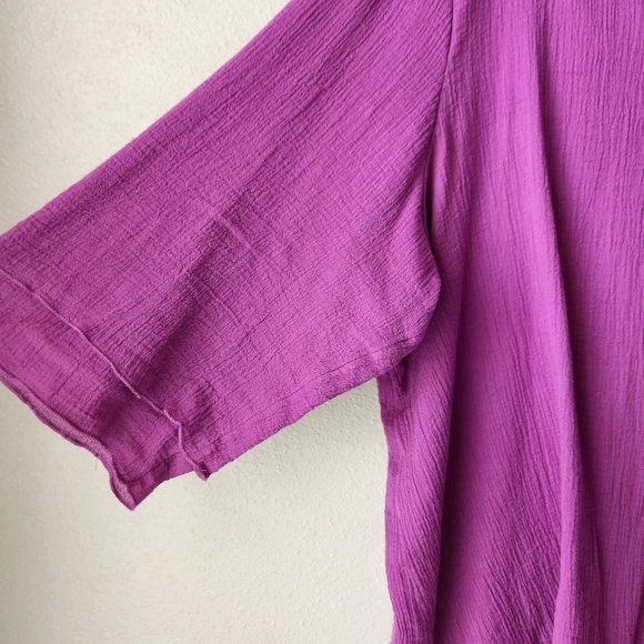 SOFT SURROUNDINGS Deep Orchid Siesta Key Tunic - Picture 5 of 10